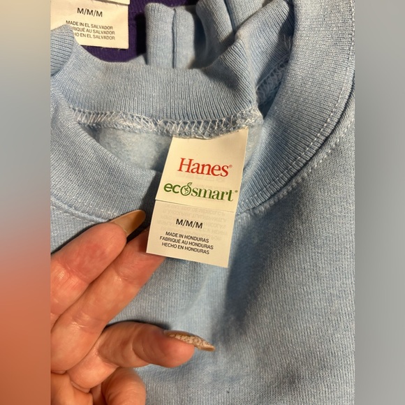 Bundle of 2 Ecosmart Hanes crewneck sweaters- size m - Picture 1 of 11